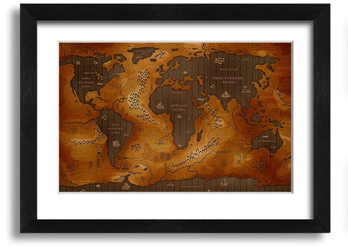 Ancient World Map