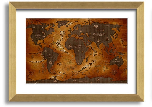 Ancient World Map