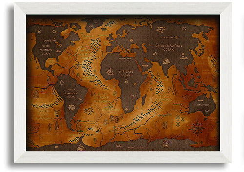 Ancient World Map