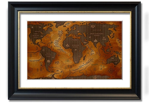 Ancient World Map