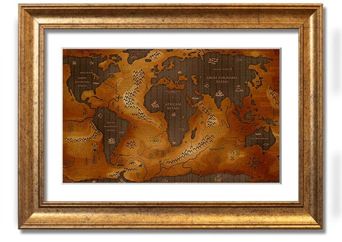 Ancient World Map