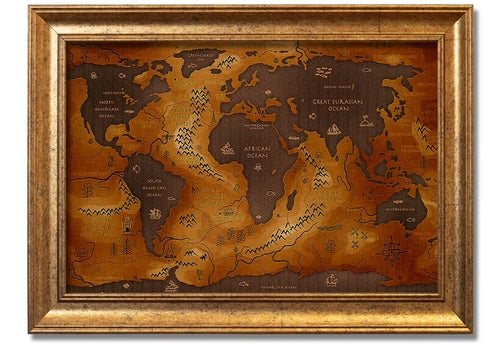 Ancient World Map