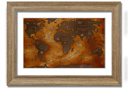 Ancient World Map