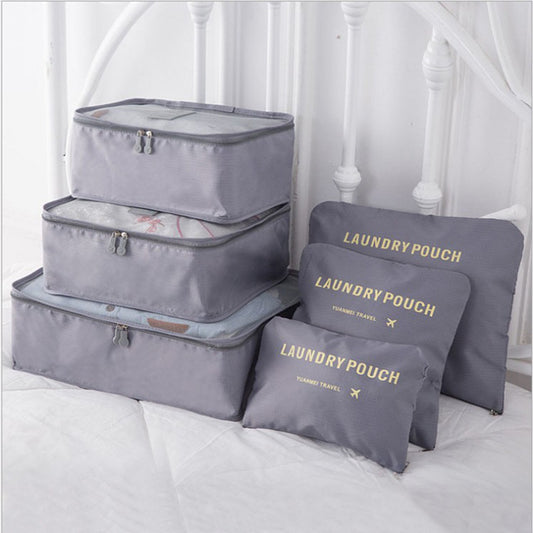 6 PCS Travel Storage Bag Set