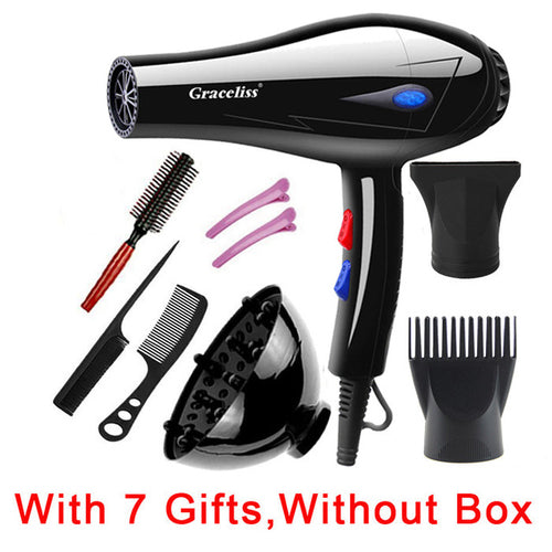 Professional Hair Dryer With Accessories