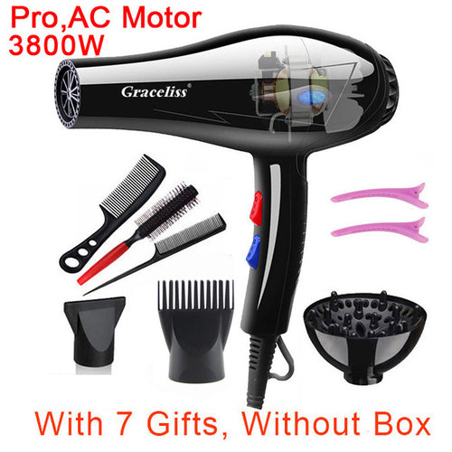 Professional Hair Dryer With Accessories