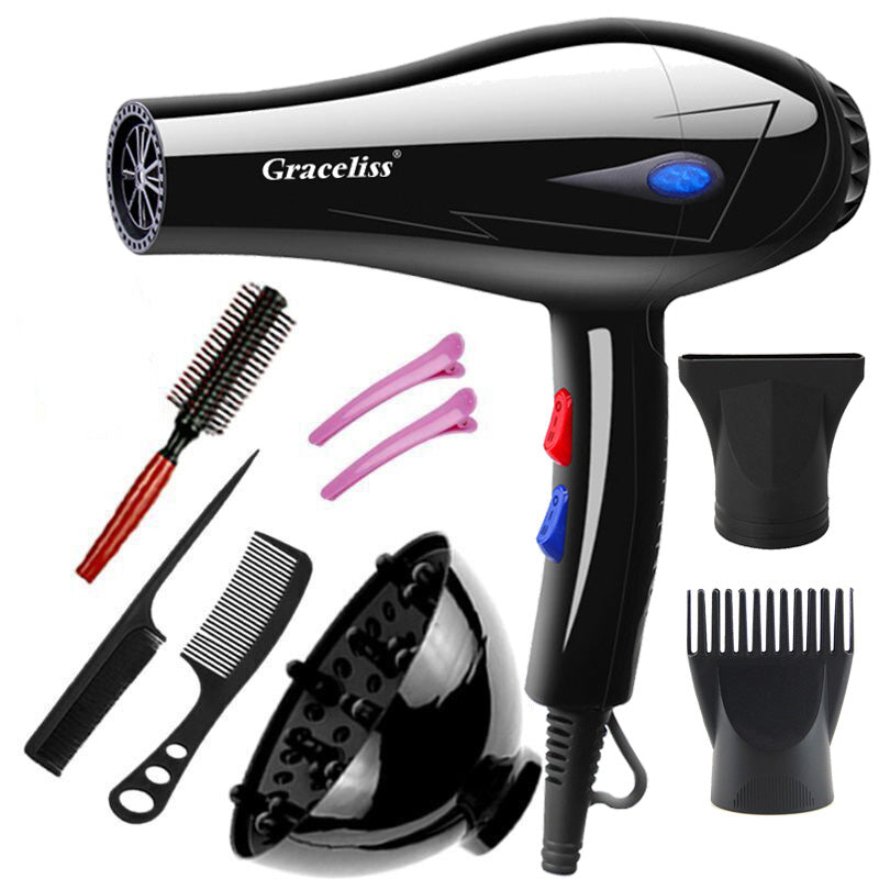 Professional Hair Dryer With Accessories