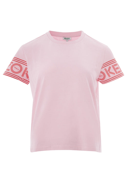 Kenzo Pink Cotton T-Shirt