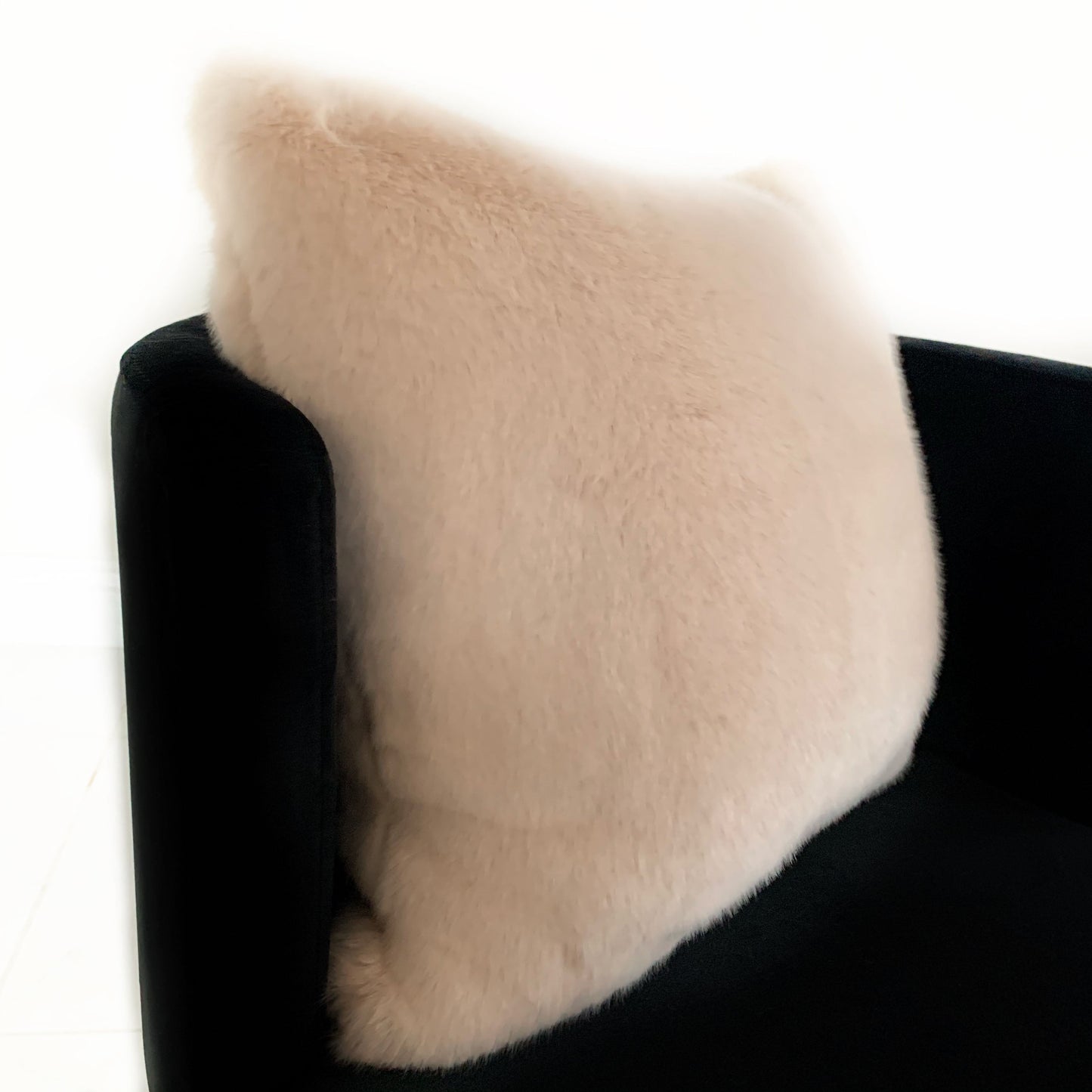 Plutus Pink Plush Throw Pillow