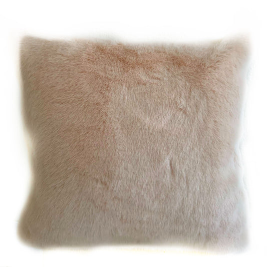 Plutus Pink Plush Throw Pillow