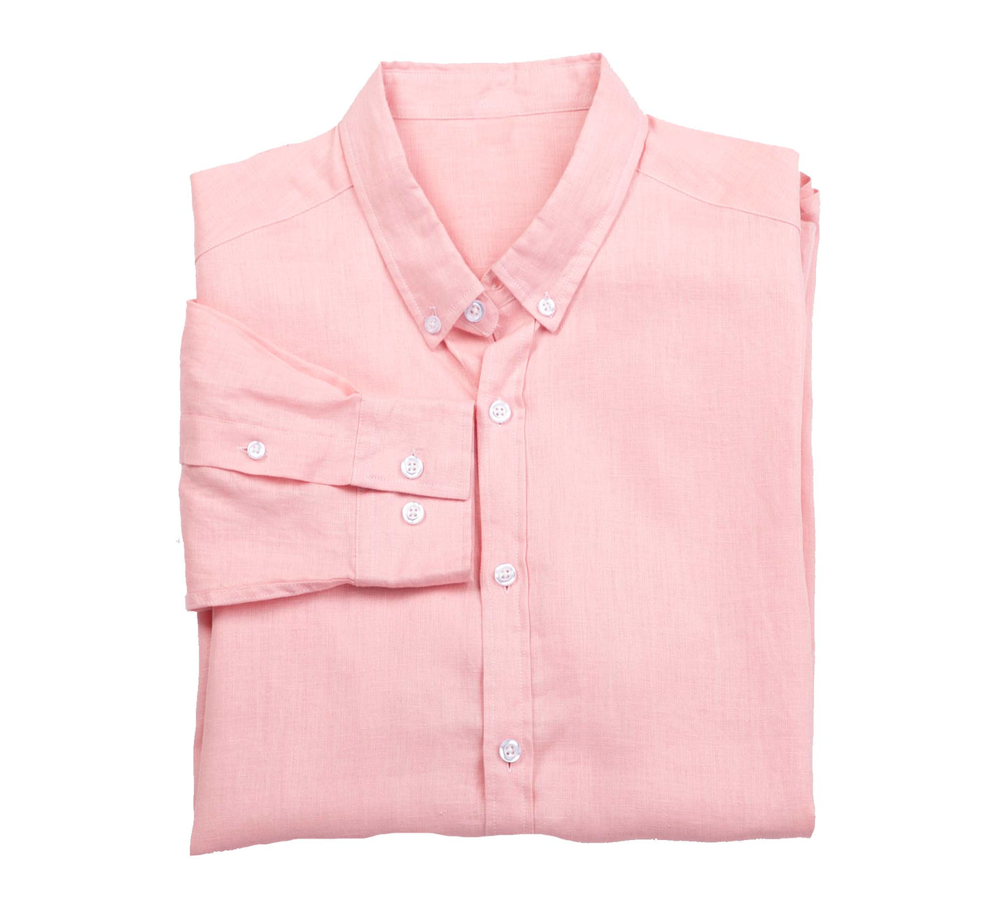 Linen Shirt - Pink