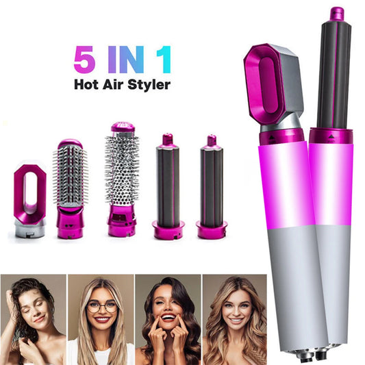 5 in 1 Hair Dryer/Curling Iron