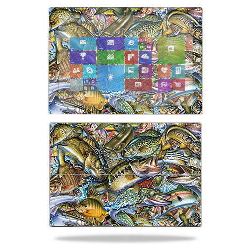 Action Fish Puzzle Skin for Microsoft Surface Pro