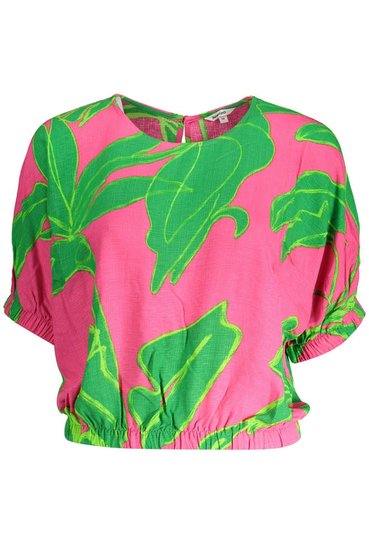 Desigual Pink Viscose Top