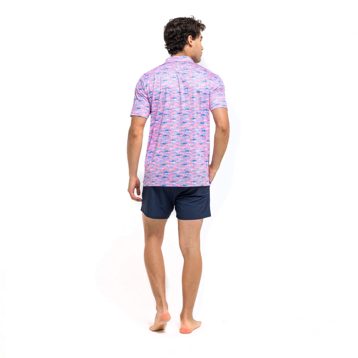 Pink Shark - Golf Polo