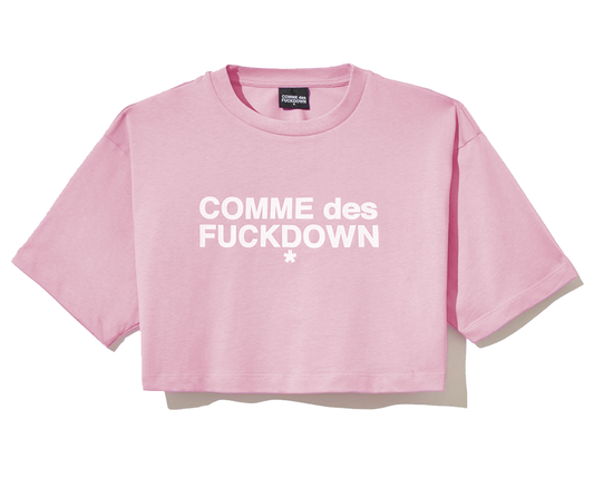 Comme Des Pink Cotton Top