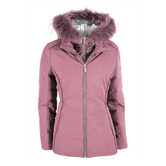 Yes Zee Pink Polyamide Jacket